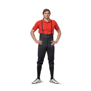 Fencing pants BLACK Elastic 350 N for men
