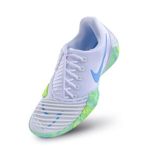 Fencing Shoes Nike Ballestra 2 WHITE-UNIV.BLUE-FOOTBALL GREY